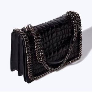 ZARA LEATHER HANDBAG